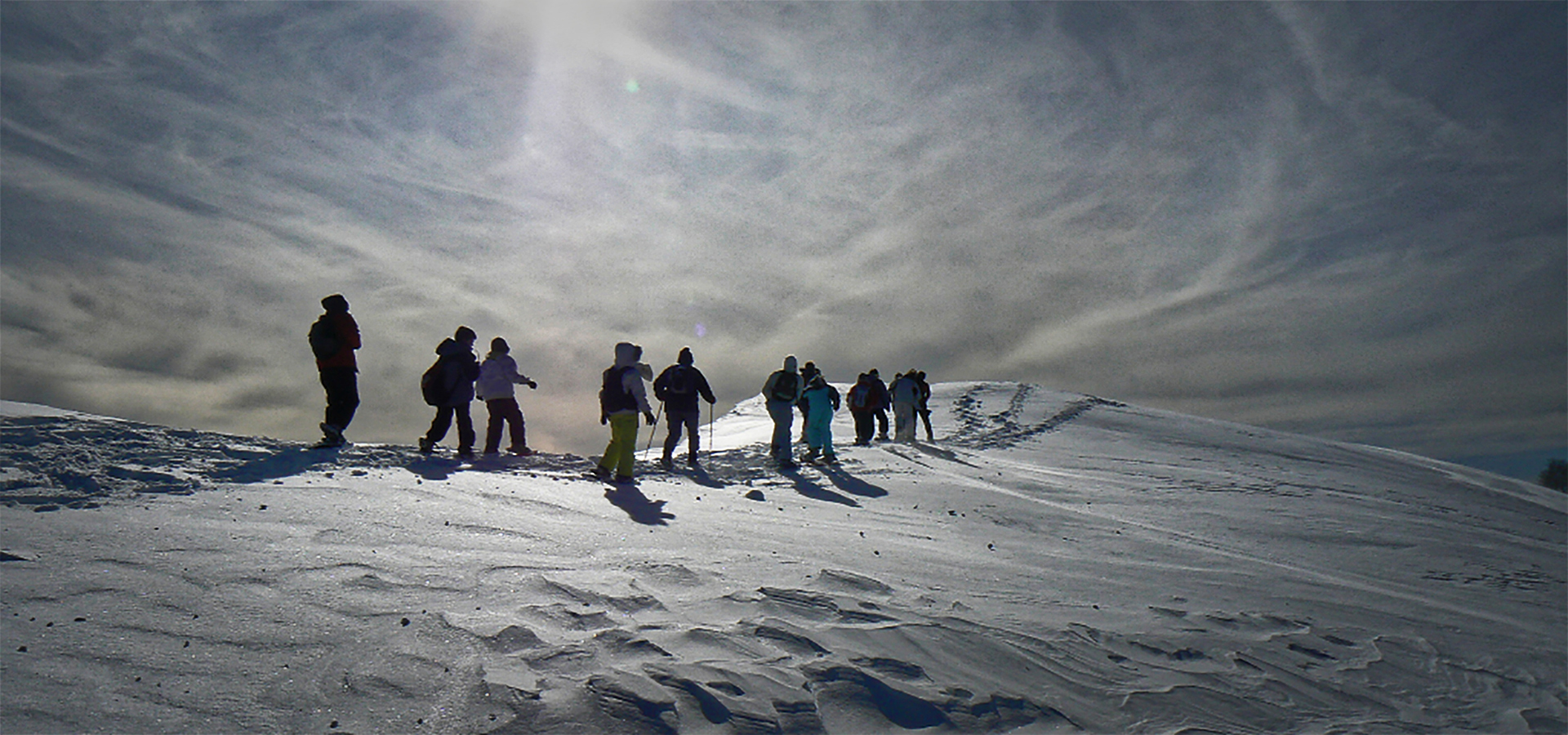 marche en raquete en montagne